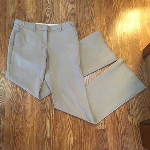 Express Columnist Bootcut trousers cream W sz4